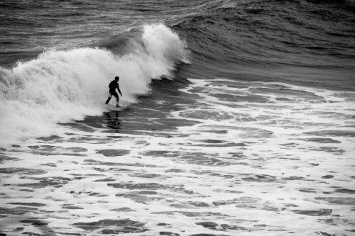 Surfer at Fanore, Co. Clare
