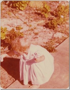 1977JessPickingFlowers