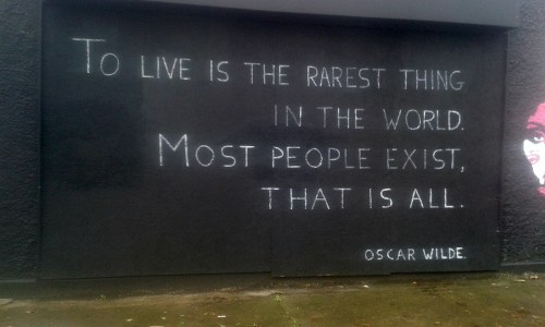 Street Art in Waterford City, Ireland. 